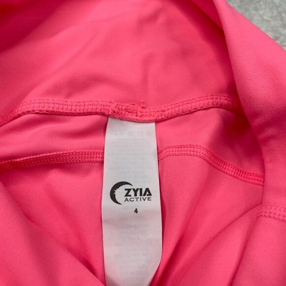 Zyia Coral Flower Power Luxe High Rise 7/8 Legging - Picture 5 of 13